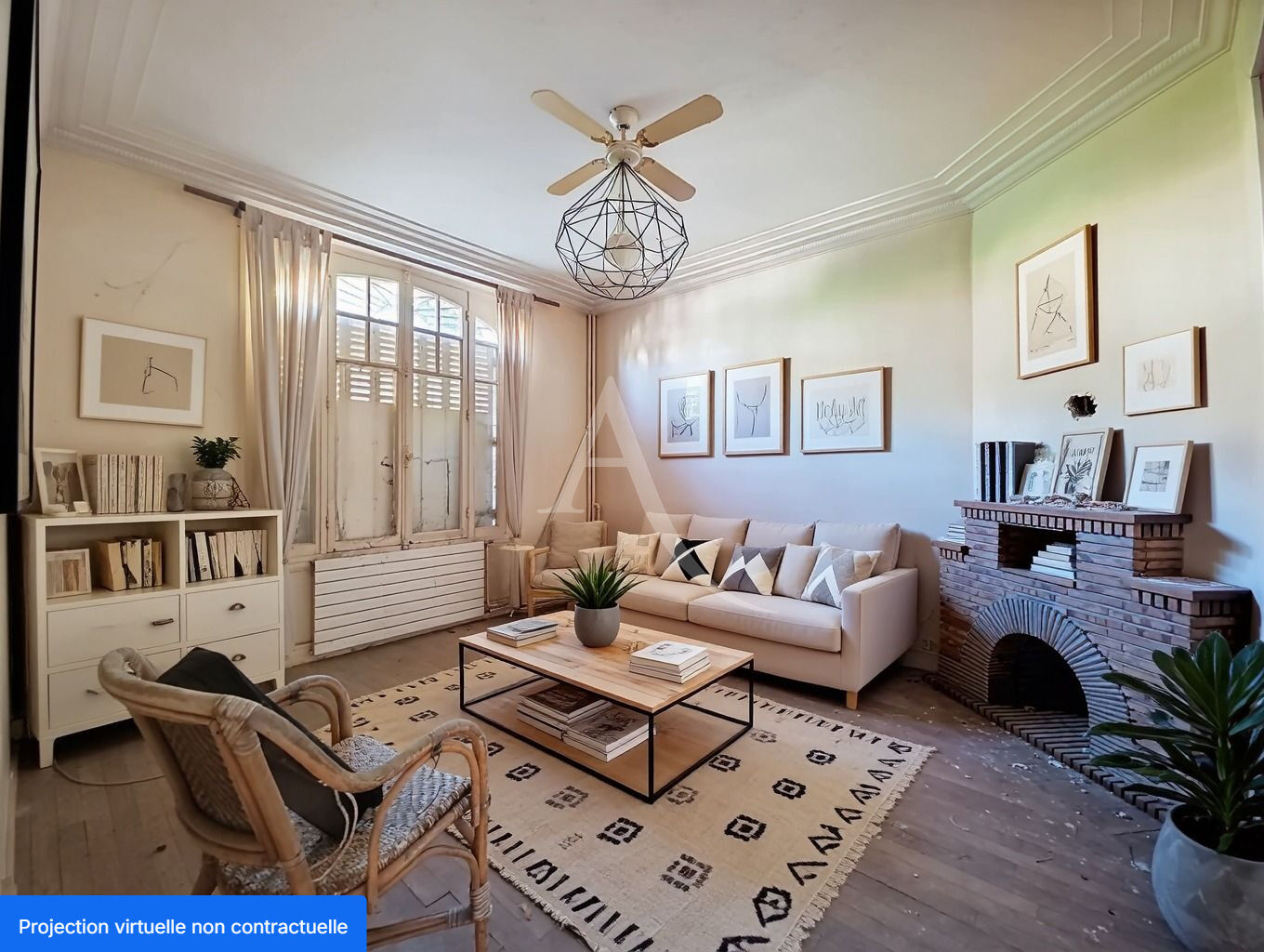 Photo Hyper centre de Mantes la Jolie - Maison 3 pièces - 2 chambres image 3/6