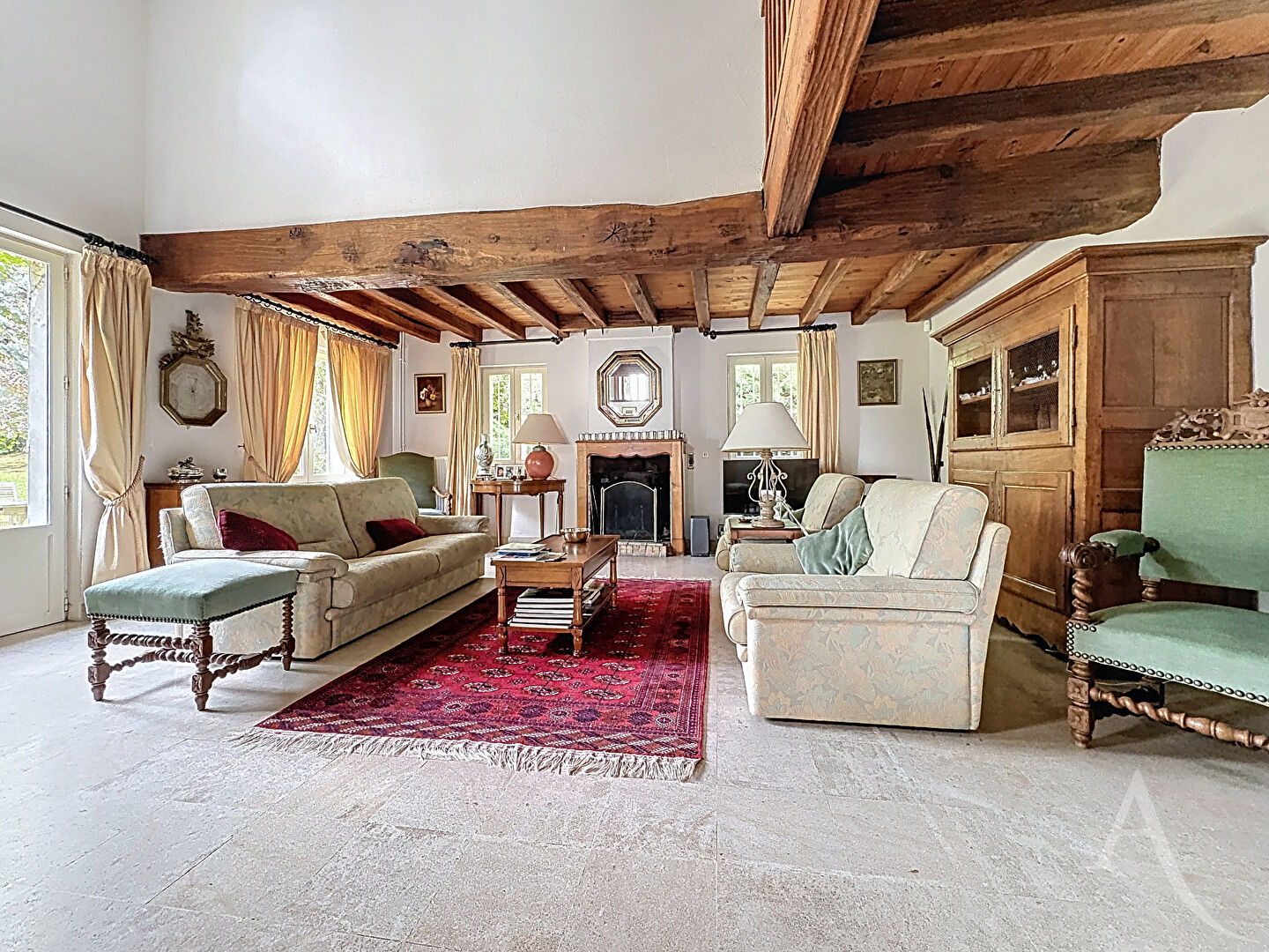 Maison en pierre à Villette de 5 pièces , 3 chambres et 1100m² de terrain