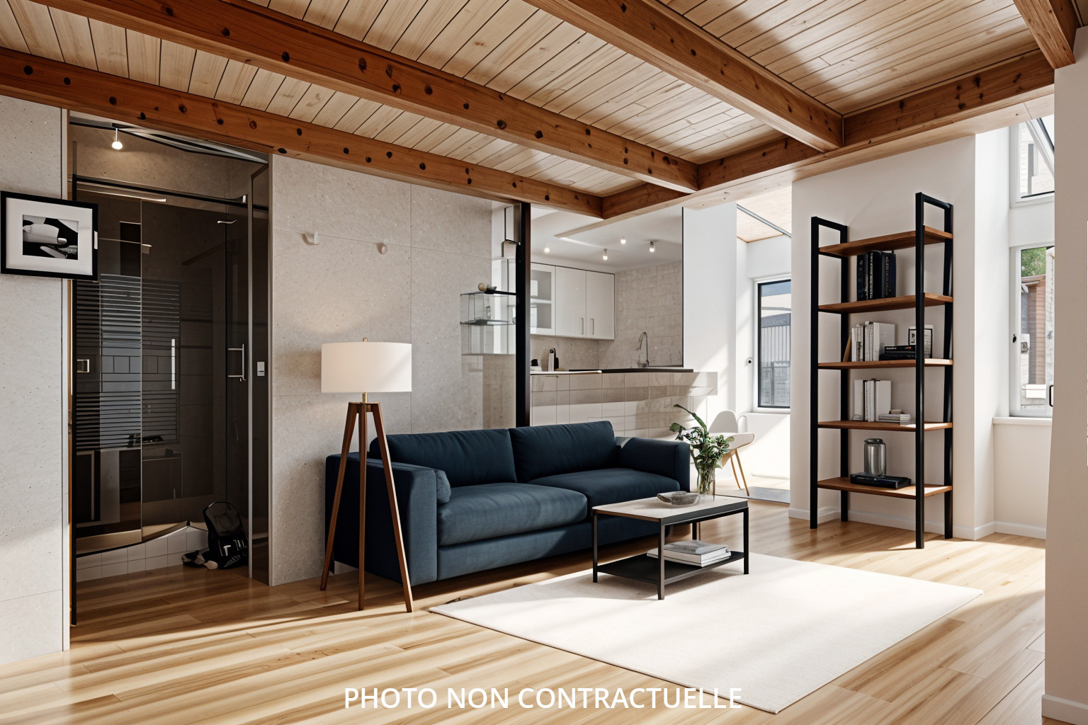 MARSEILLE 8 - LE ROUET -  VASTE STUDIO EN REZ-DE-JARDIN  - AU CALME ABSOLU -