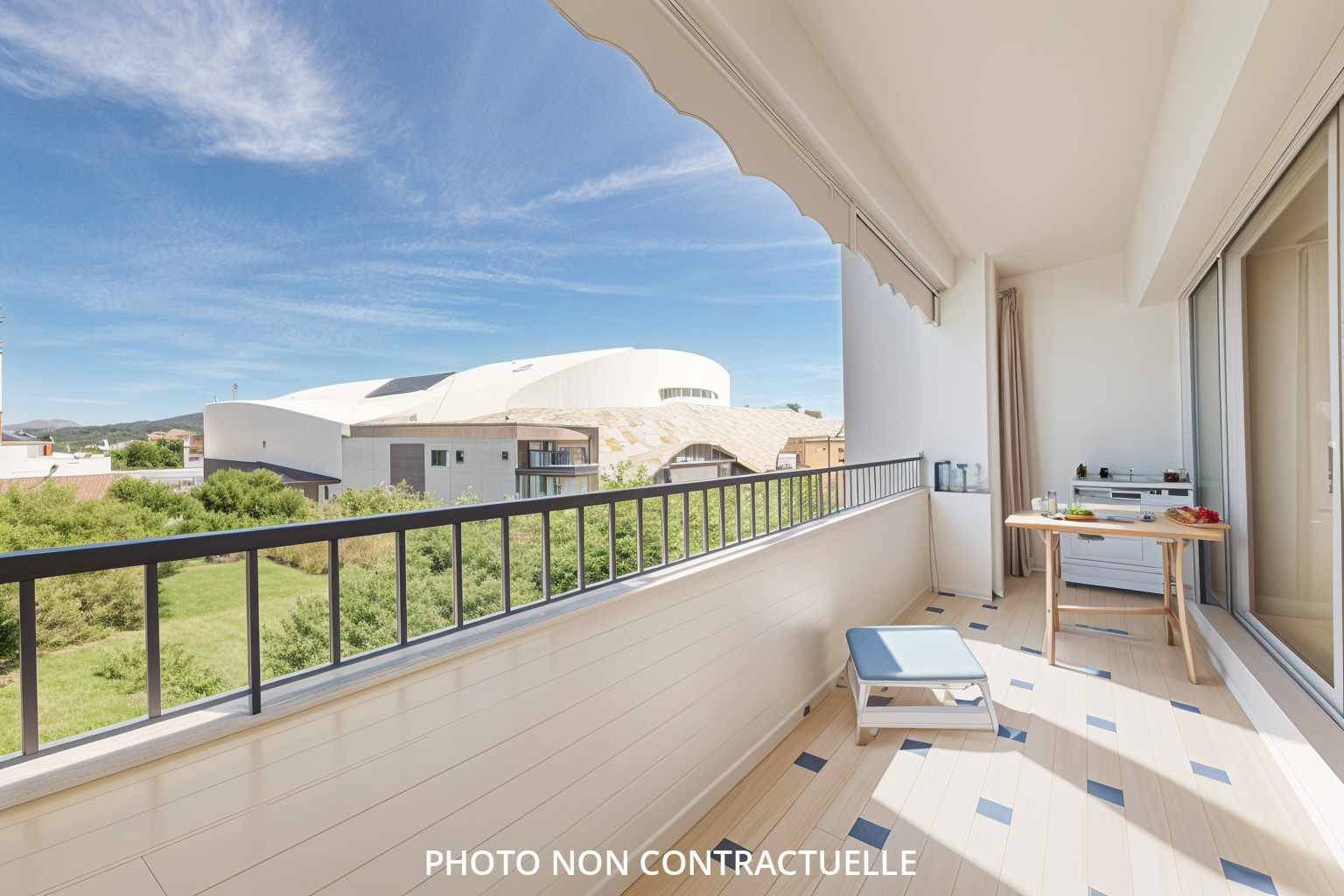 Photo MARSEILLE 8 - SECTEUR VELODROME / PALAIS DES CONGRES , APPARTEMENT  TRAVERSANT, LUMINEUX , DEUX BALCONS, ASCENSEUR, DEUX CHAMBRES - image 1/6