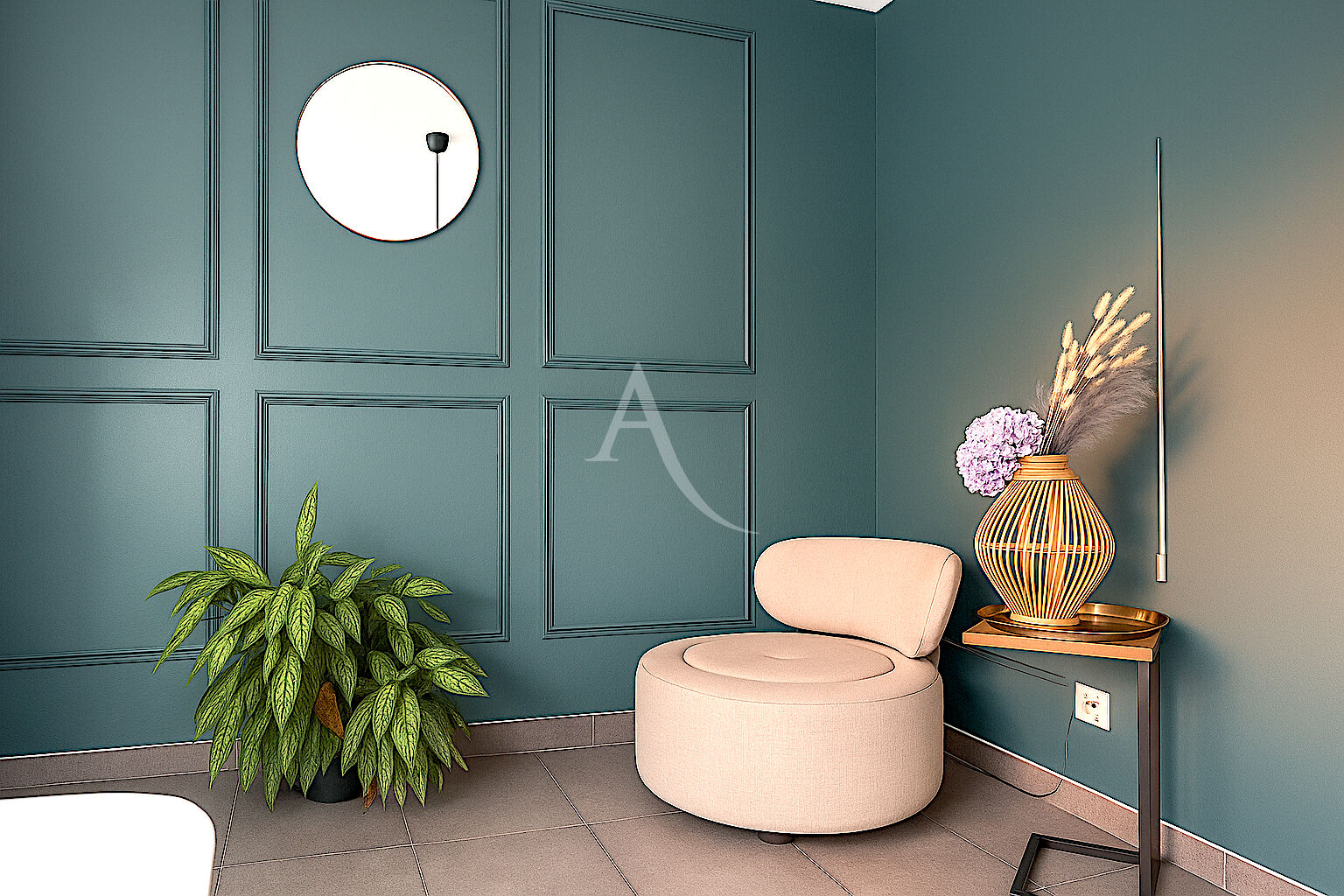 QUARTIER BEAUMONT - Appartement 3 pièces en REZ DE JARDIN avec stationnement privatif