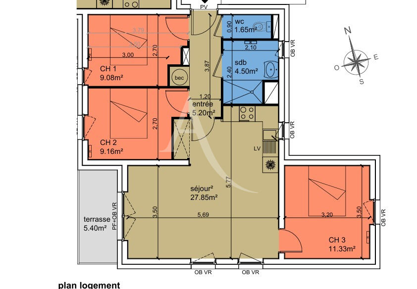 Photo LE CROTOY  - Proximité plage - Appartement T4 neuf image 2/3