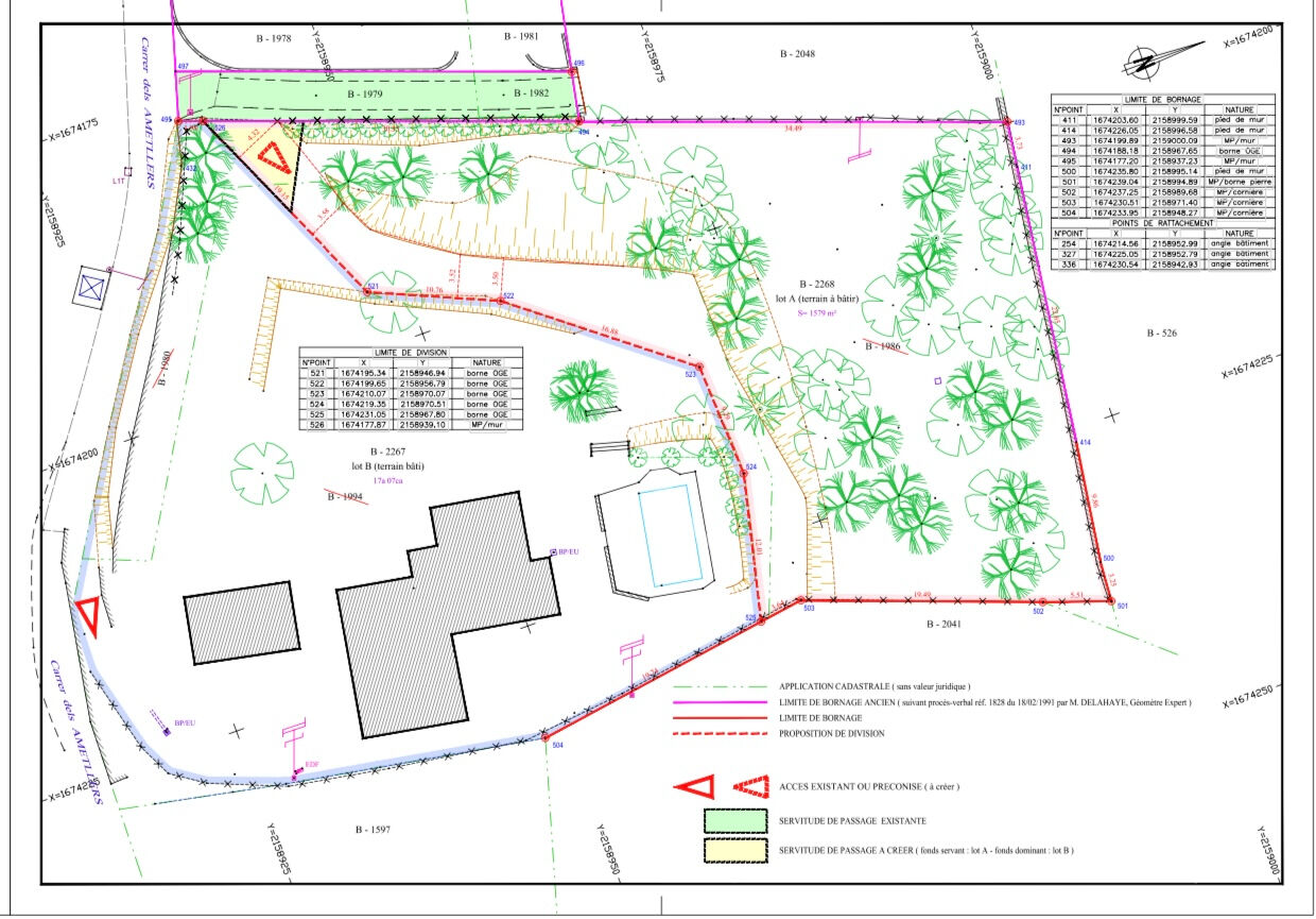 Photo Terrain à batir de 1579 m² image 3/5