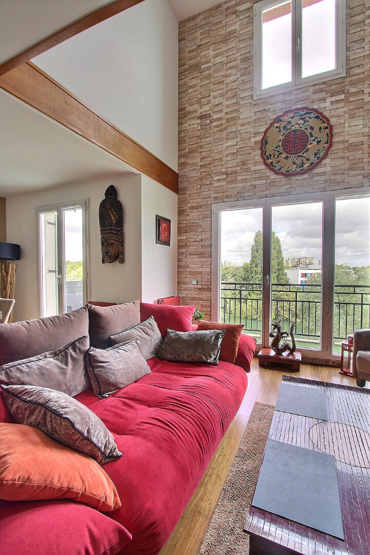 Photo Appartement Villeneuve La Garenne Duplex 4 pièces 98.38 m2 vue Seine avec Balcon et 2 Parkings image 4/6