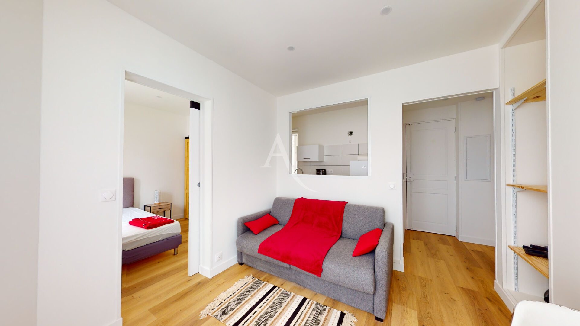 Appartement Bois Colombes 2 pièces de 26.75 m2 vendu loué en meublé.