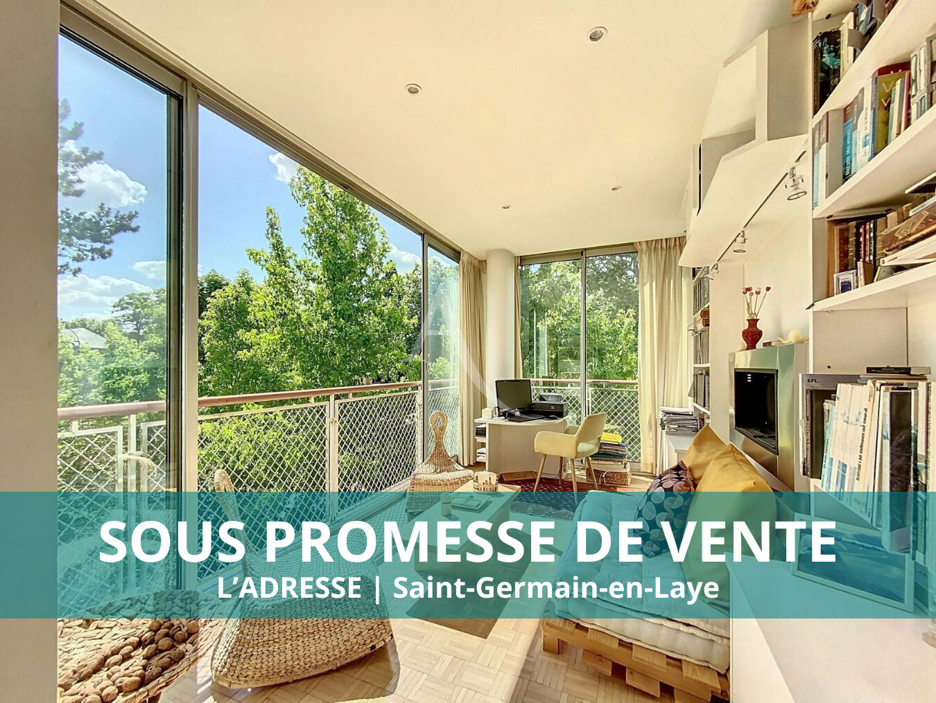 Appartement 4 pièces de 88,98 m² - Saint-Germain-en-Laye
