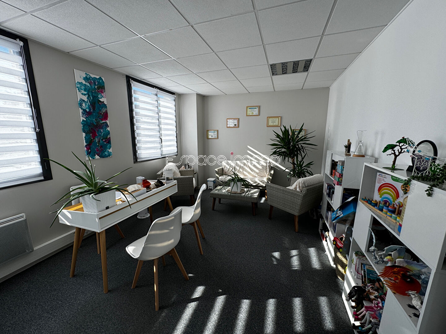 BUREAUX - MAROMME CENTRE - 114 m² - PARKING