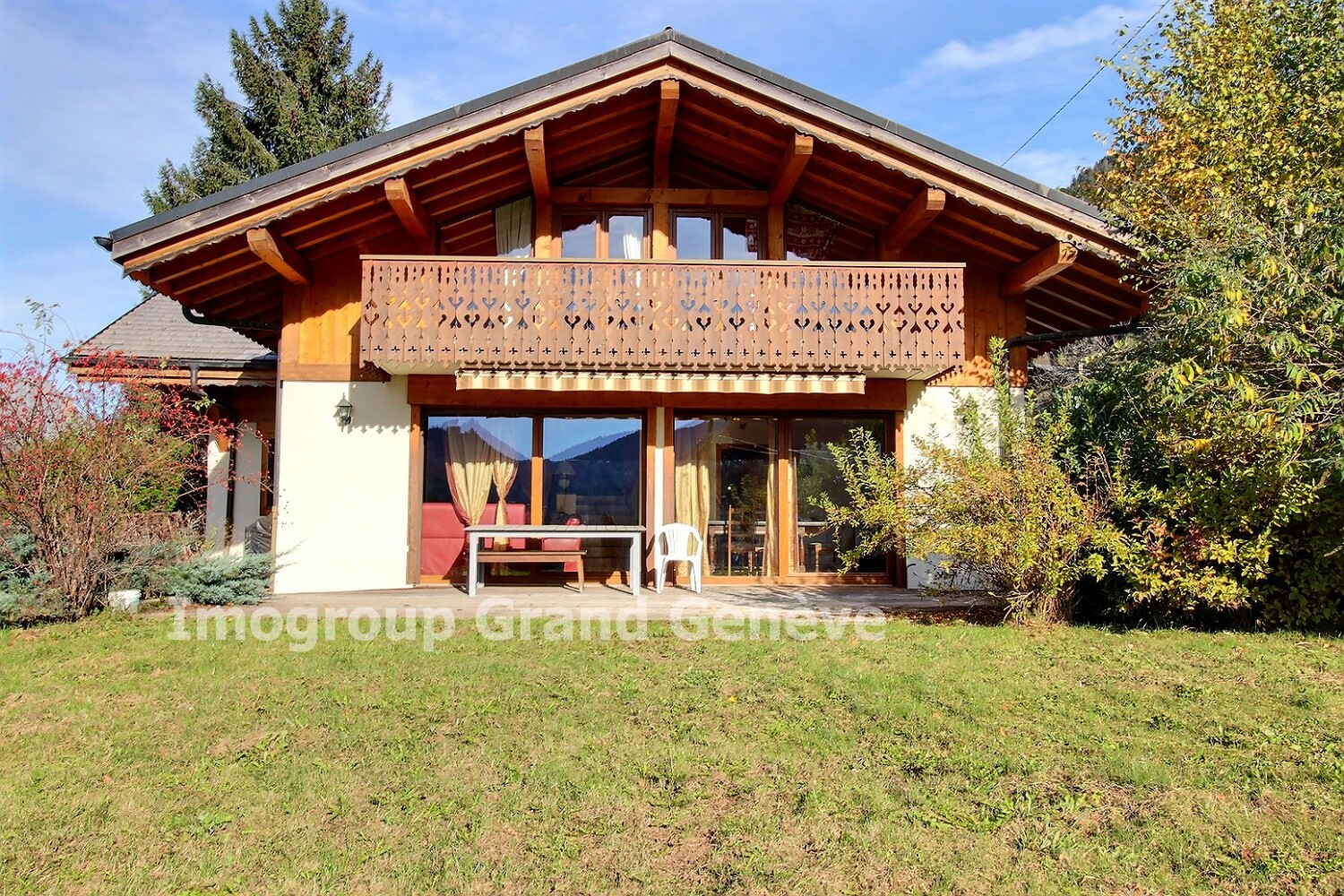 Vente Maison de 8 pièces 166 m² - SAINT JEAN D AULPS 74430 | IMOGROUP CHENE BOURG GENEVE - IMOGROUP photo1
