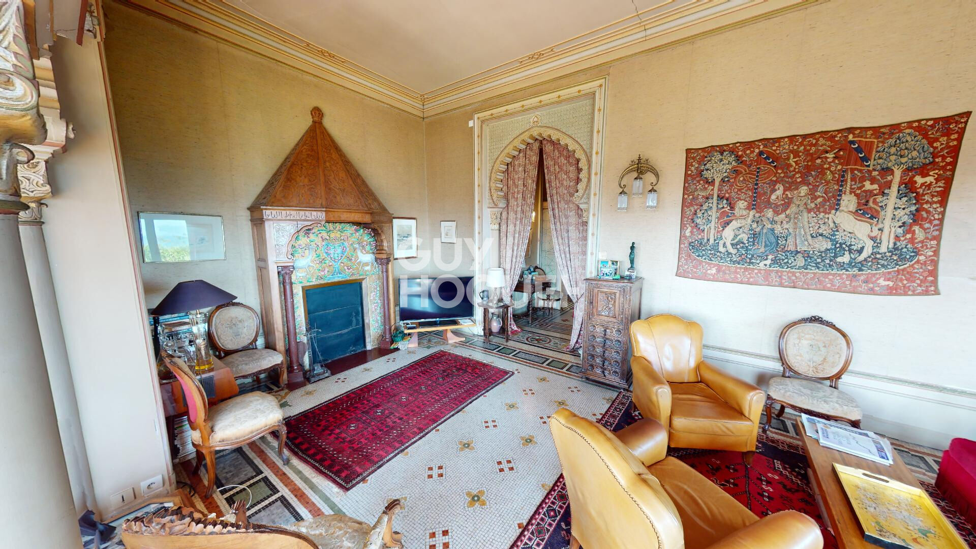 Château de Calan / Villa Ker Moor, lieu historique de Saint-Quay-Portrieux