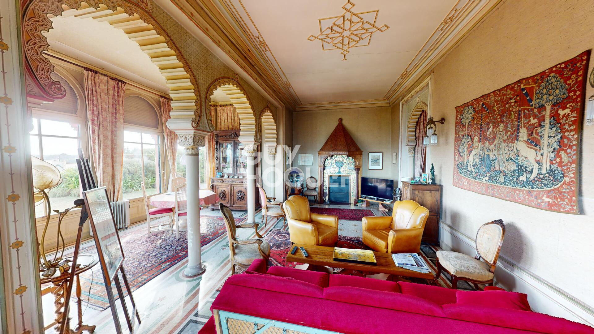 Château de Calan / Villa Ker Moor, lieu historique de Saint-Quay-Portrieux