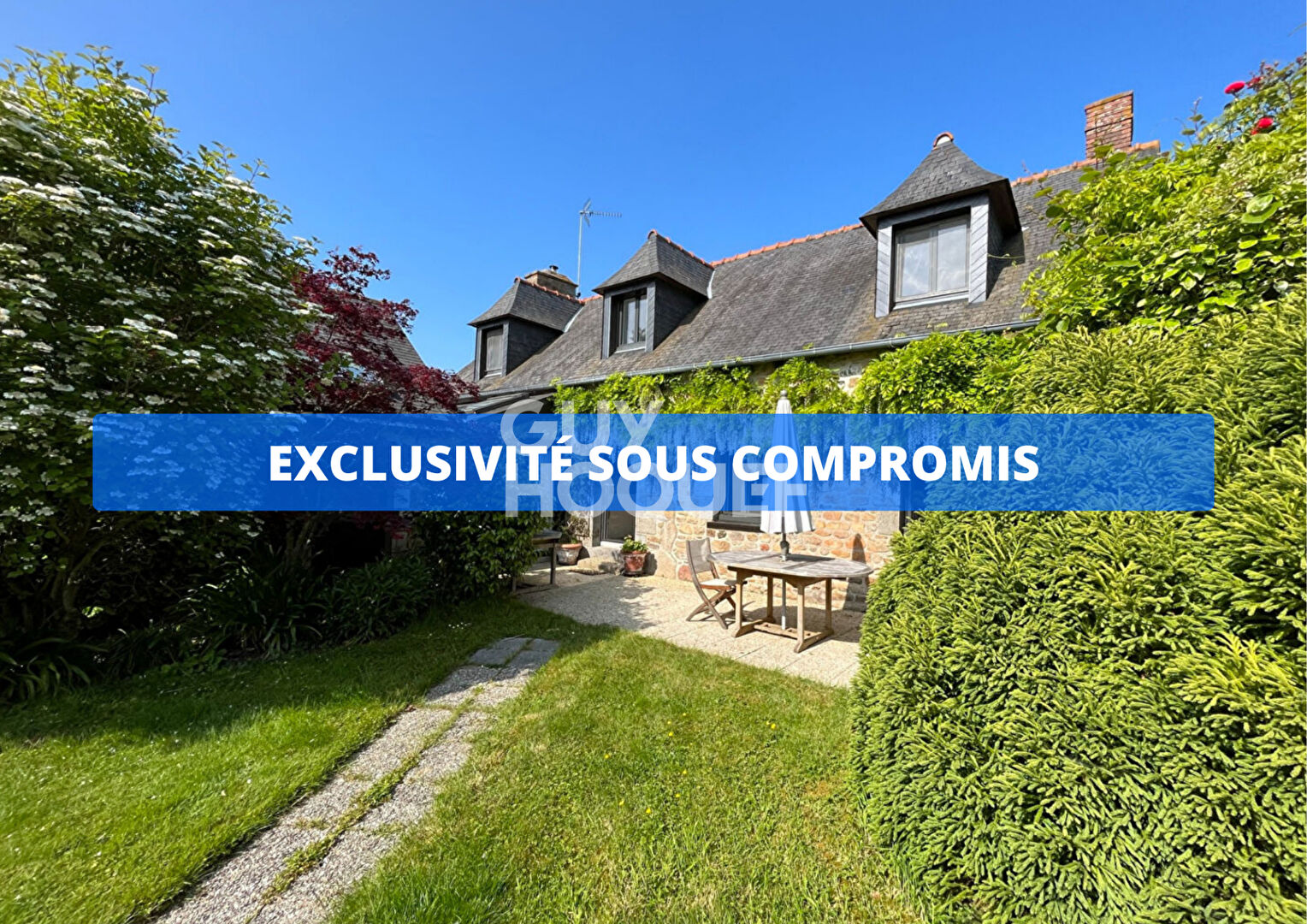 PLOUFRAGAN : A VENDRE CHARMANTE MAISON EN PIERRE !