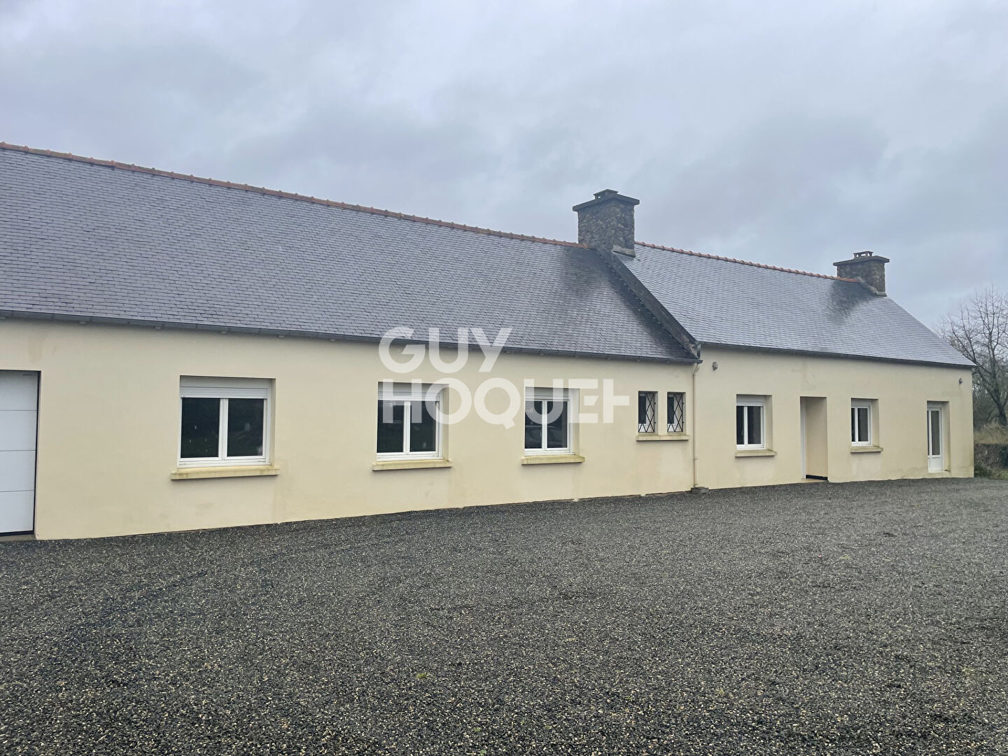 LANNEBERT : A vendre une maison de plain pied avec combles aménageables !