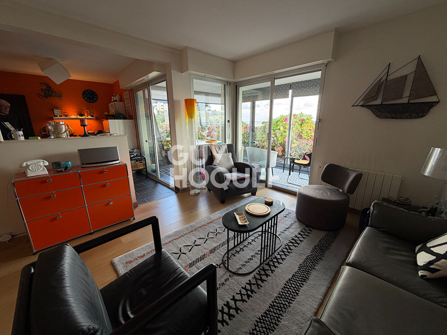 SAINT QUAY PORTRIEUX : A VENDRE APPARTEMENT PLEINE VUE MER QUARTIER COMTESSE!