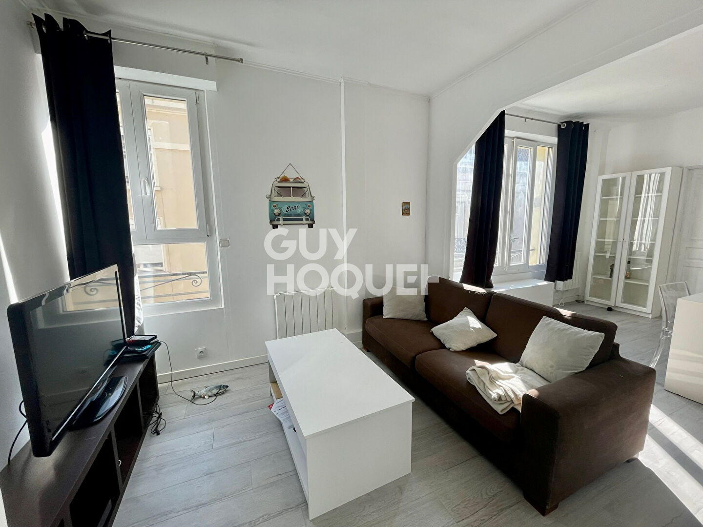 Appartement T2 très lumineux en Centre-ville