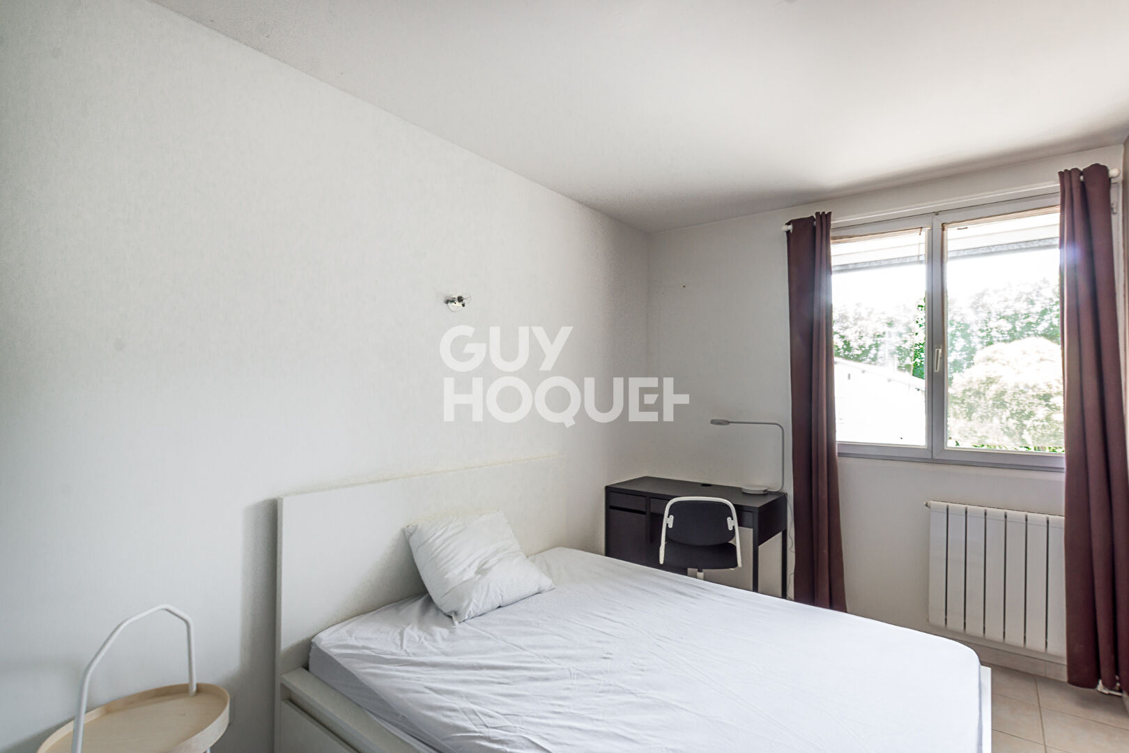 Bel Appartement meublé 3 chambres + Balcon + Garage, proche canal