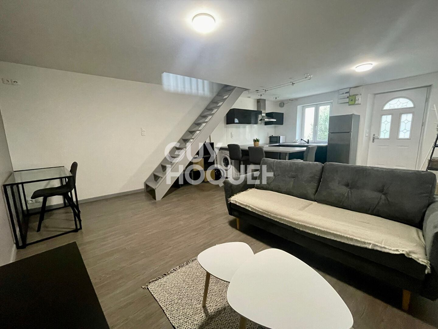 Appartement T3 meublé avec balcon en centre-ville