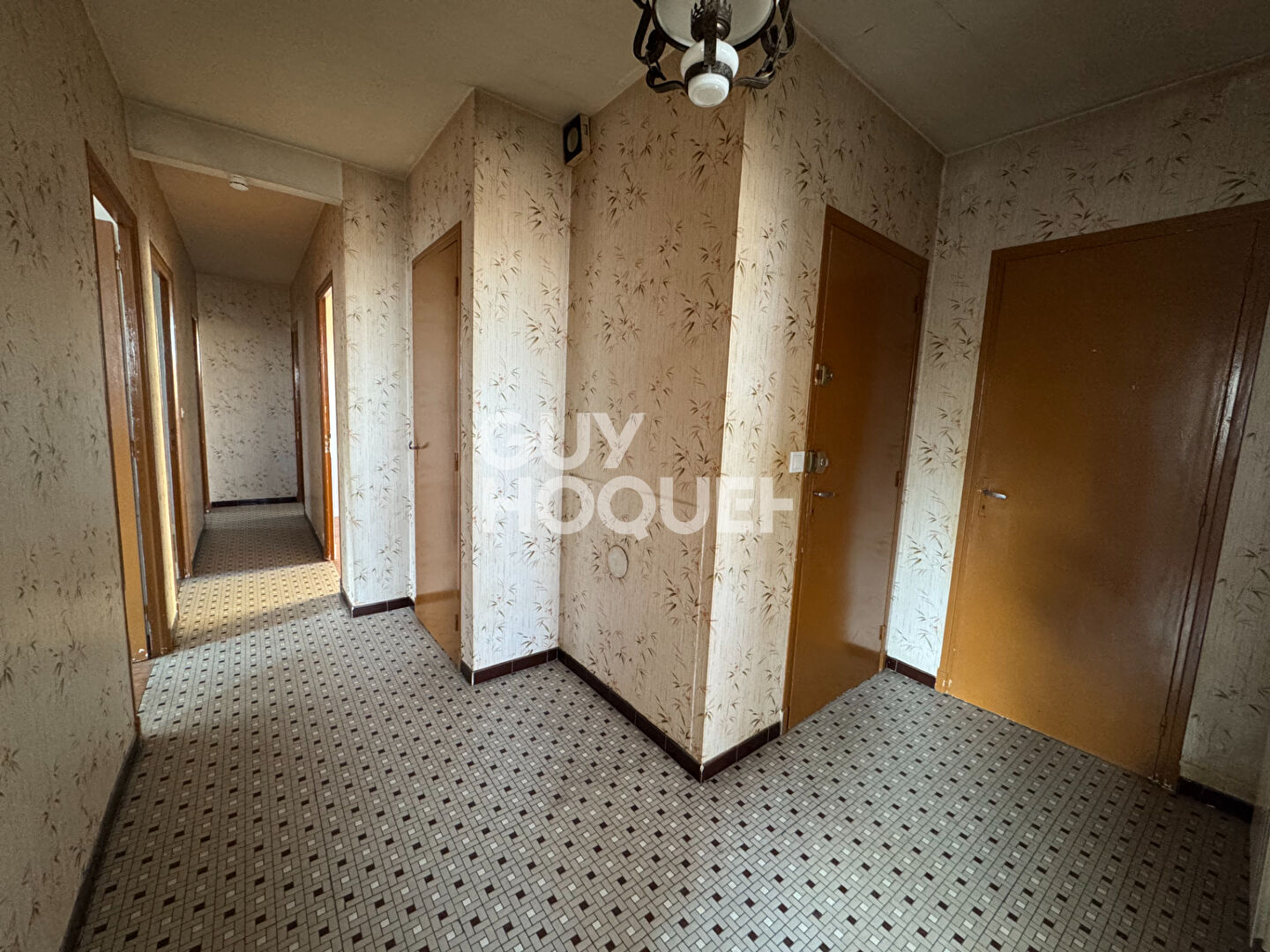 Maison de village avec garage et jardin