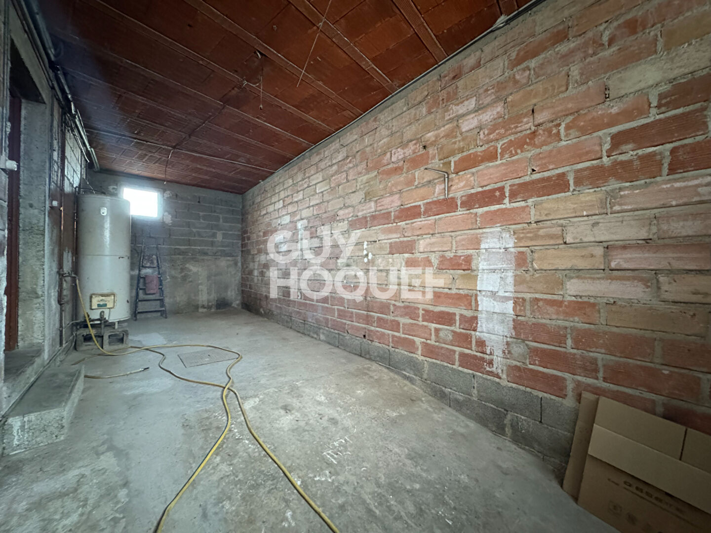 Maison de village avec garage et jardin