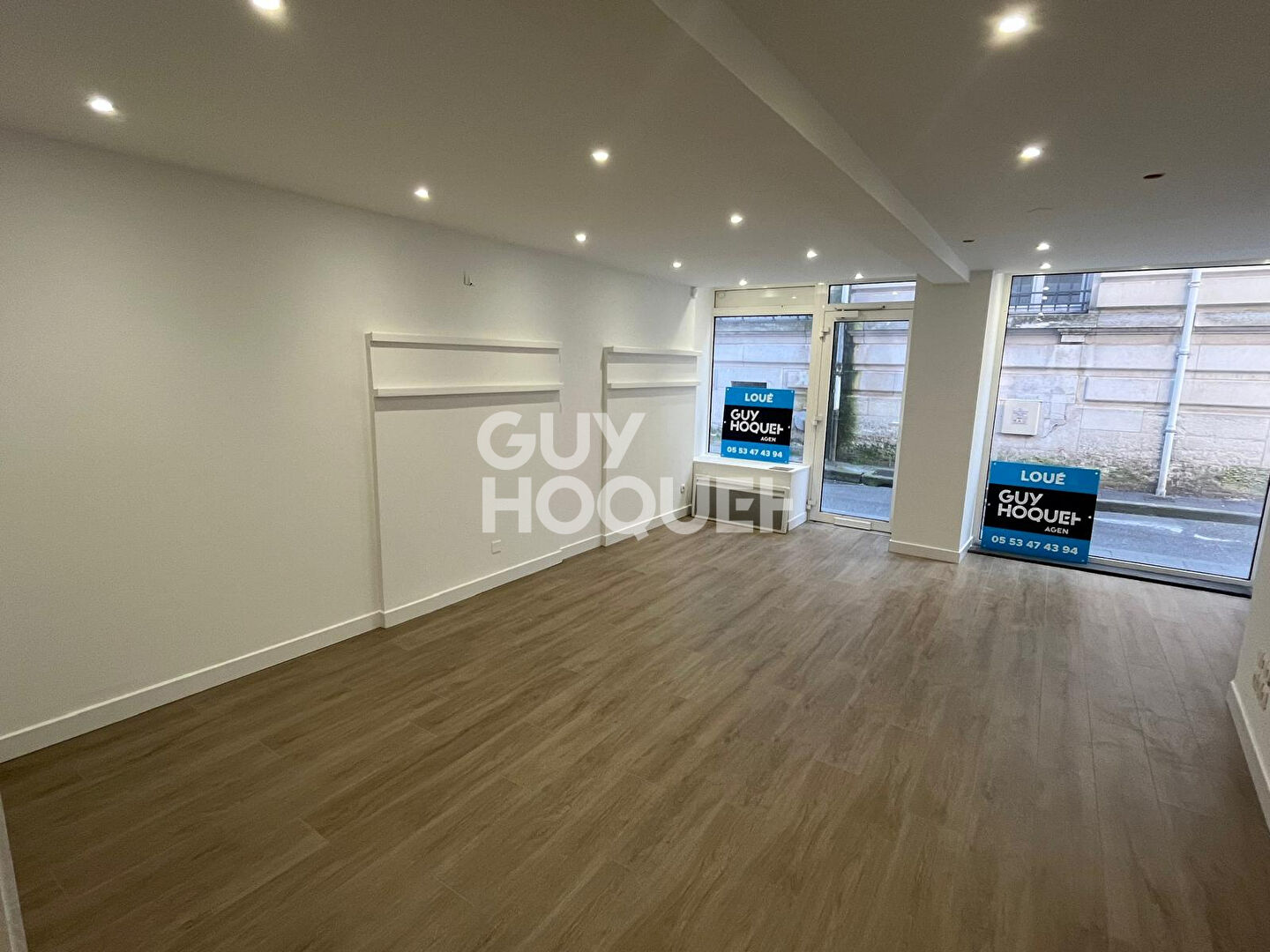 Local commercial rénové en centre-ville Agen