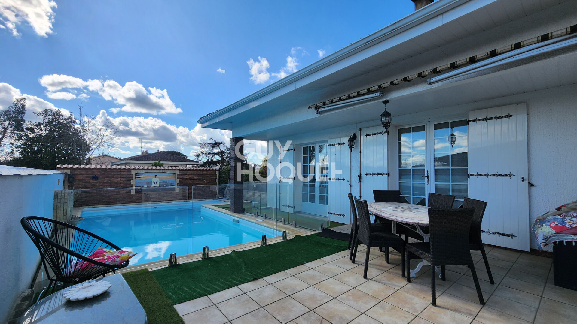 Maison Le Passage, 3 chambres, 2 garages, piscine