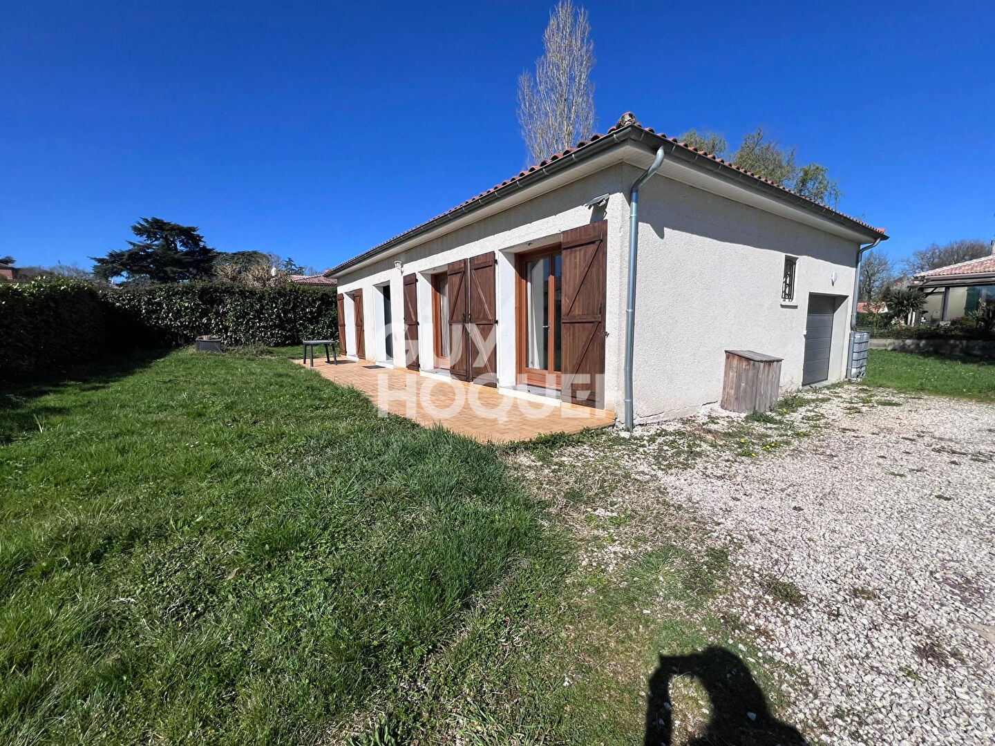 Maison T3 avec jardin et garage à Caudecoste