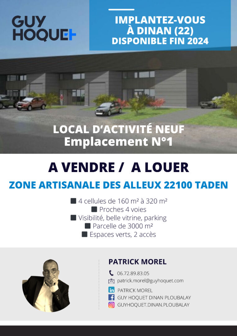 Local commercial  / activité Dinan 230m2