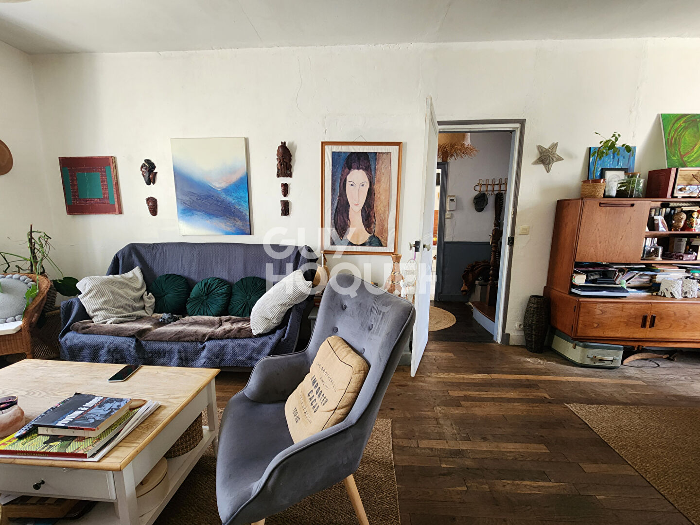 A vendre à Dinan, maison en pierre sous ardoises, 95m², 4p, 3 chbres