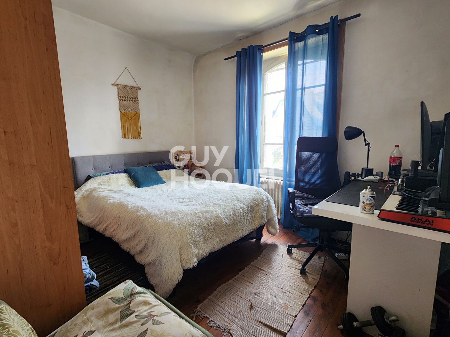 A vendre à Dinan, maison en pierre sous ardoises, 95m², 4p, 3 chbres