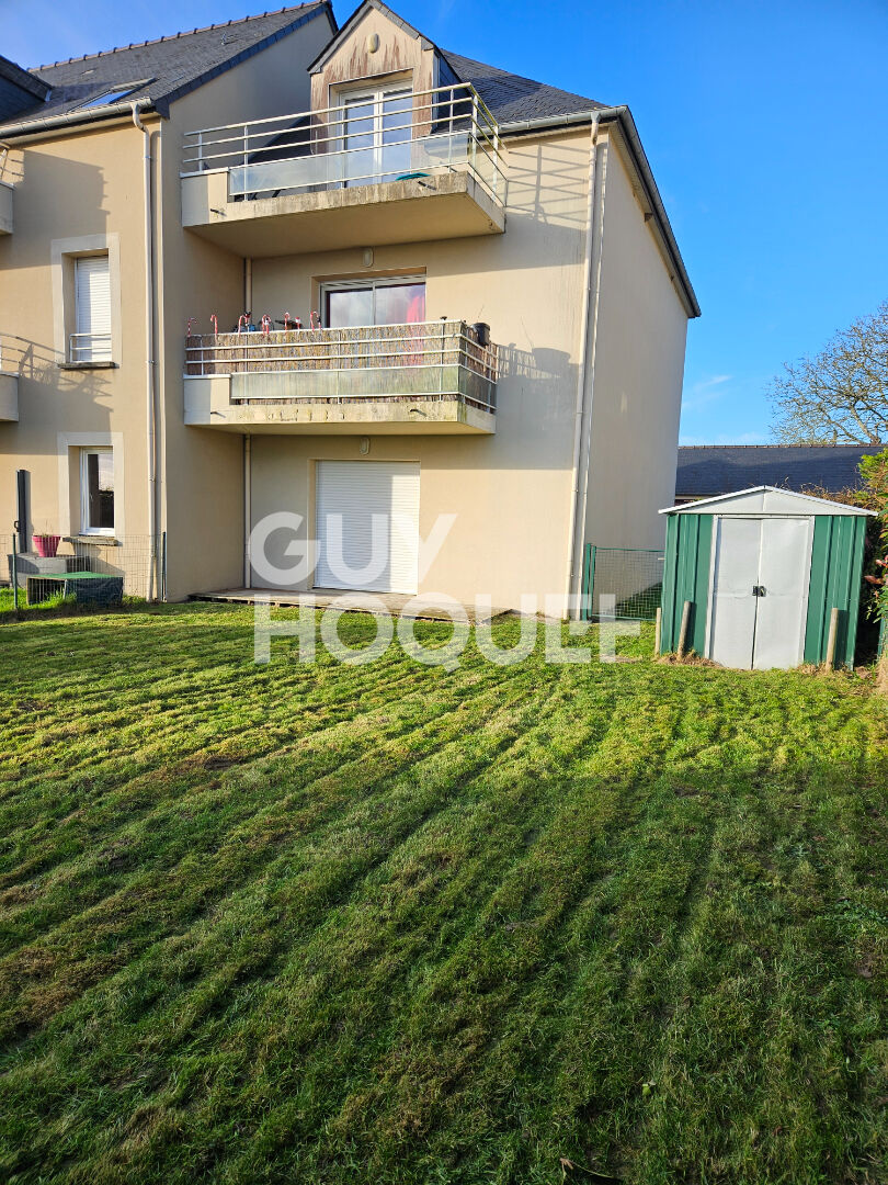 PLESDER - T3 RDC avec garage et terrain