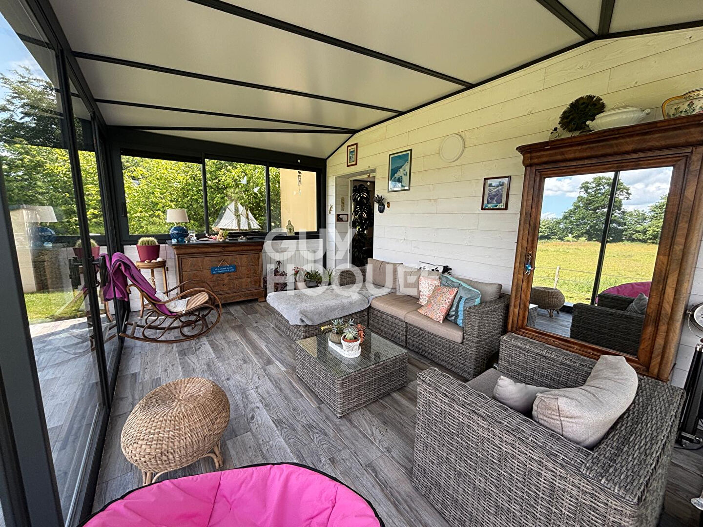 Maison d'habitation sur sous sol total d'environ 135m² -  Saint Judoce