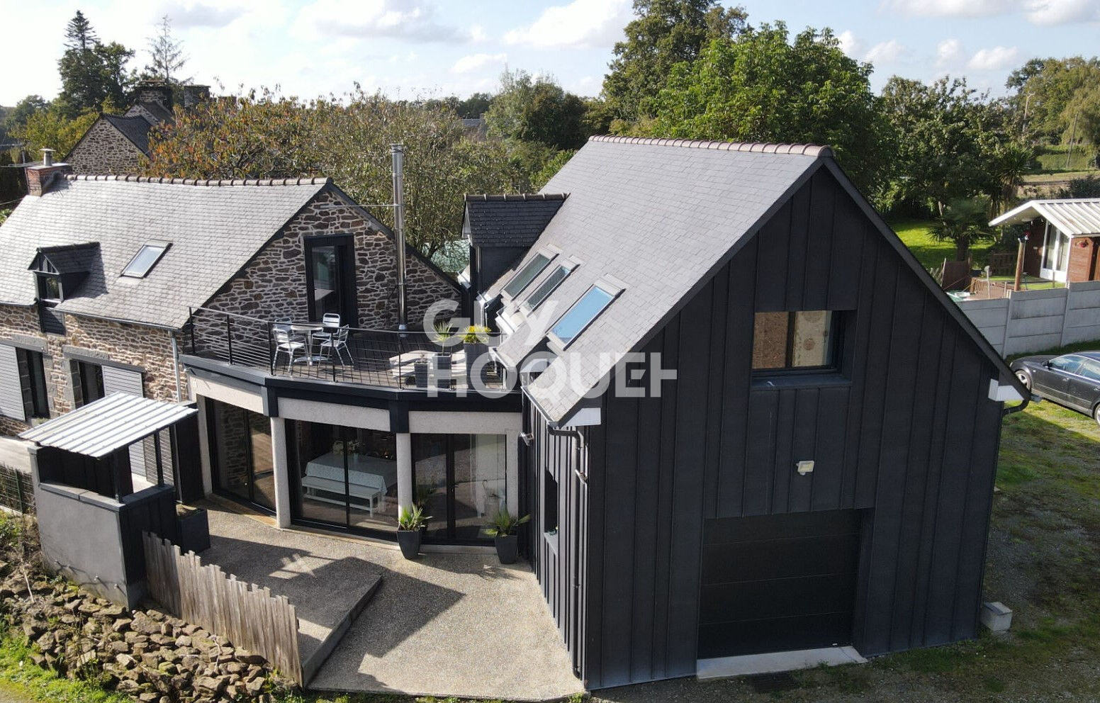 Magnifique longère rénovée à Pleudihen