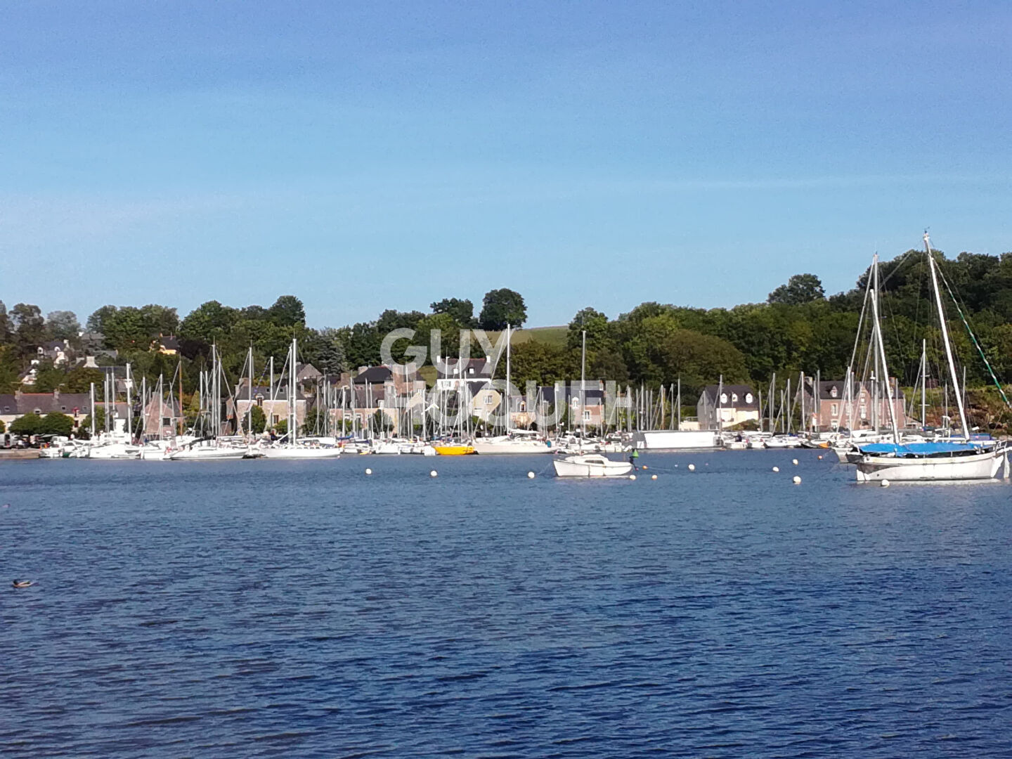 Maison de pêcheur avec vue panoramique sur le port du Lyvet à La Vicomté-sur-Rance  à 5 minutes de Dinan