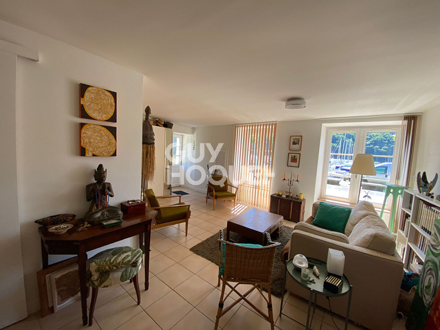 Maison de pêcheur avec vue panoramique sur le port du Lyvet à La Vicomté-sur-Rance  à 5 minutes de Dinan