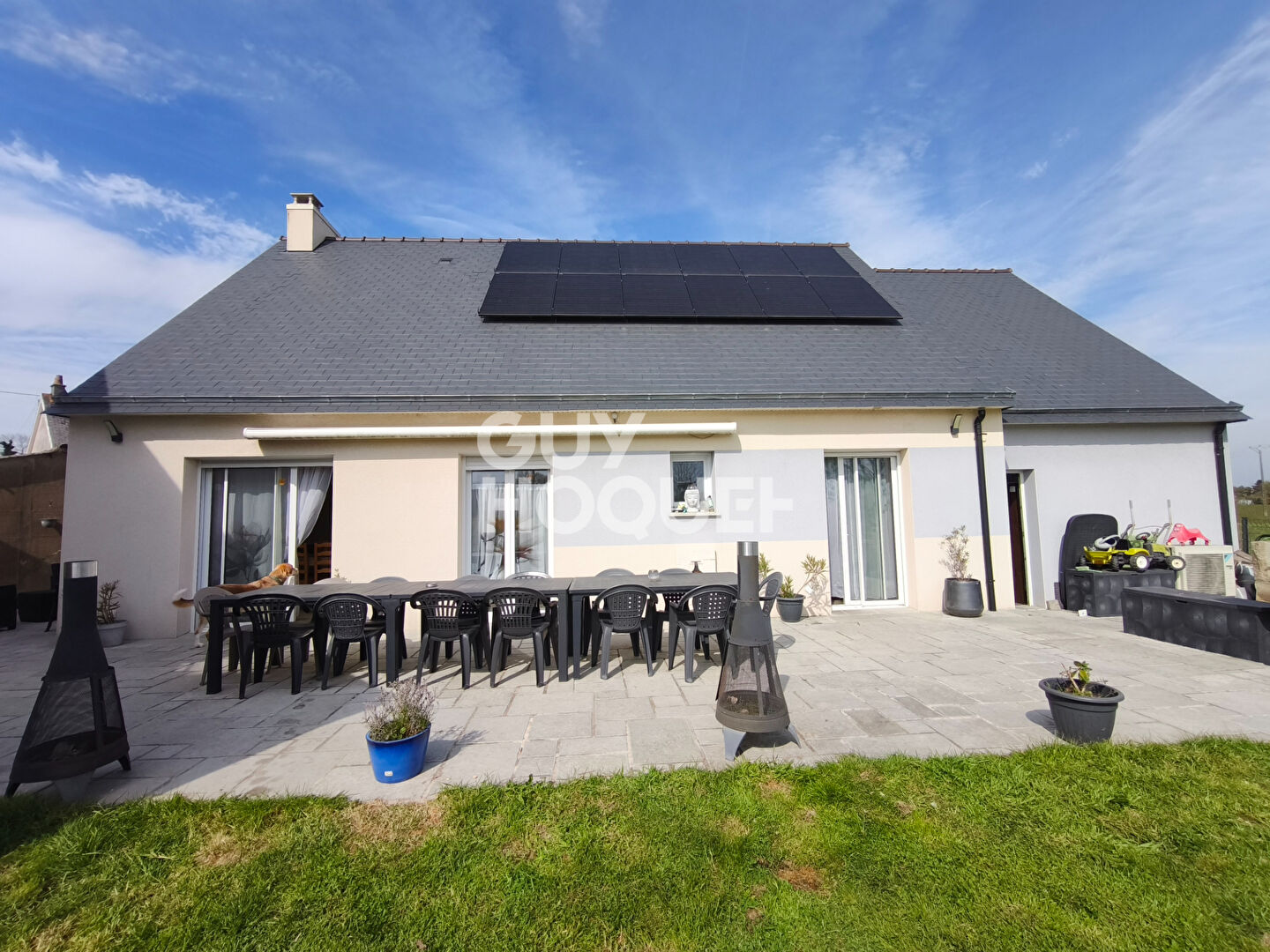 Maison de plain pied à Saint Samson Sur Rance