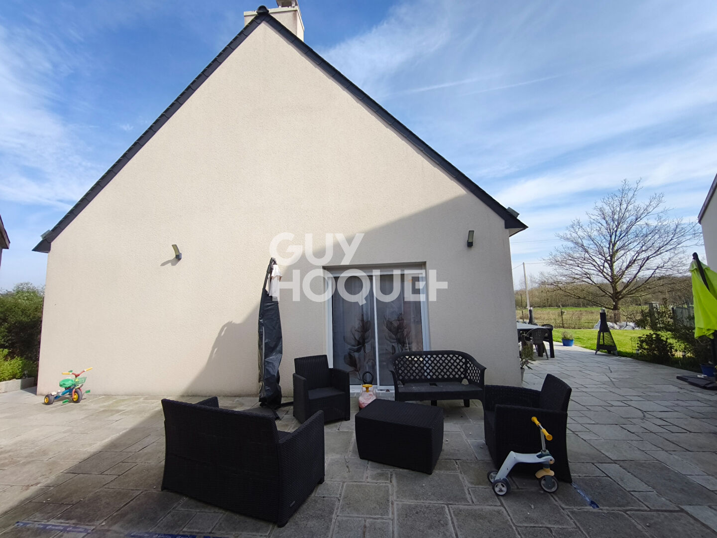 Maison de plain pied à Saint Samson Sur Rance