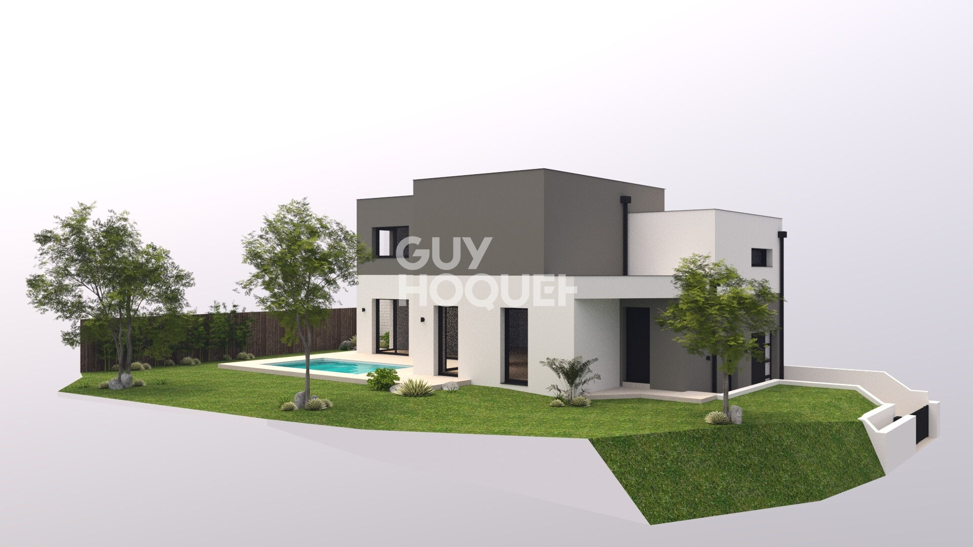 PORNICHET, Maison récente 2022 - 4 chambres, 1 bureau, garage, piscine, jardin