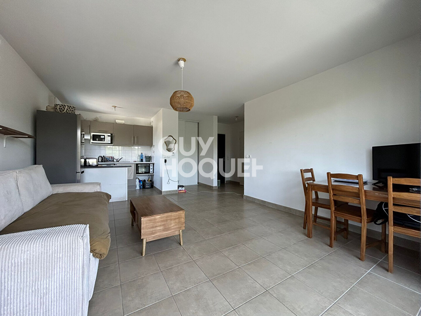 Saint-Herblain Bourg - appartement T2 lumineux avec balcon, parking et gardien