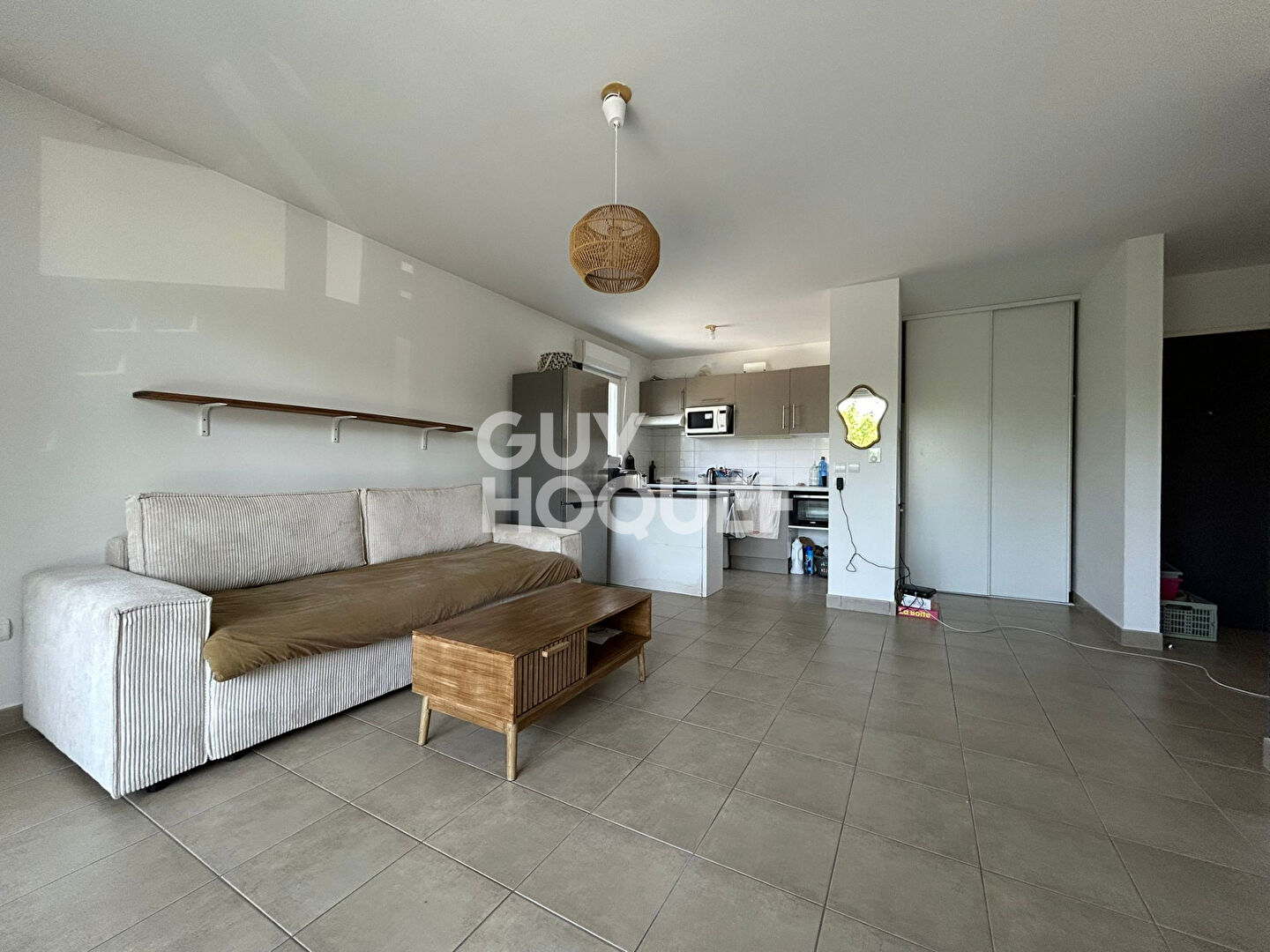 Saint-Herblain Bourg - appartement T2 lumineux avec balcon, parking et gardien