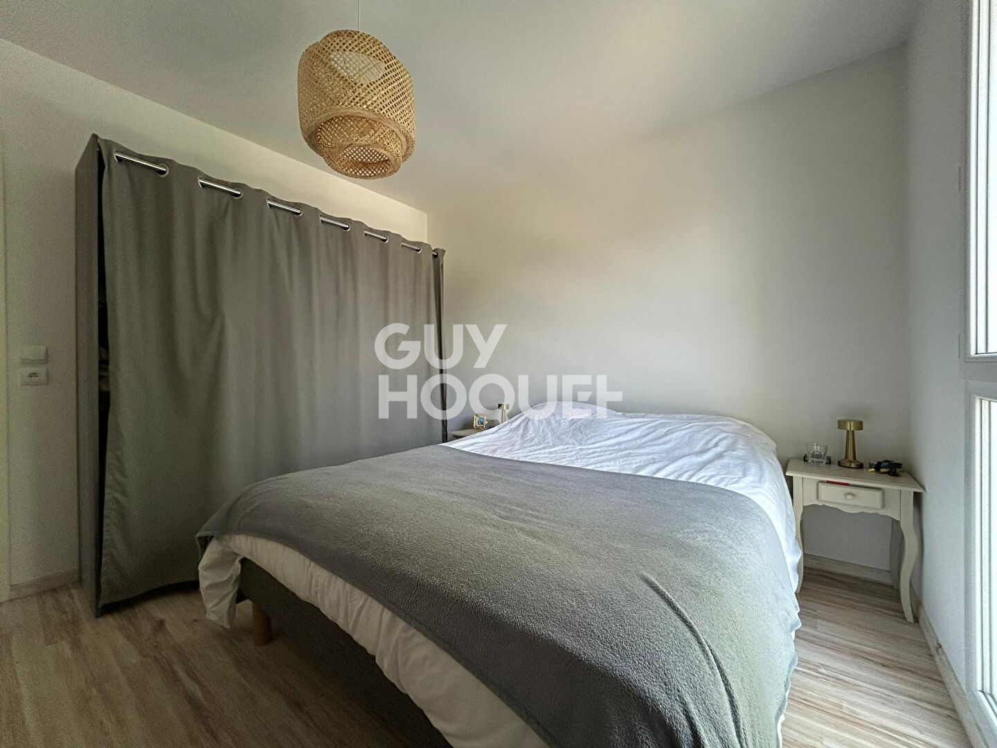 Saint-Herblain Bourg - appartement T2 lumineux avec balcon, parking et gardien