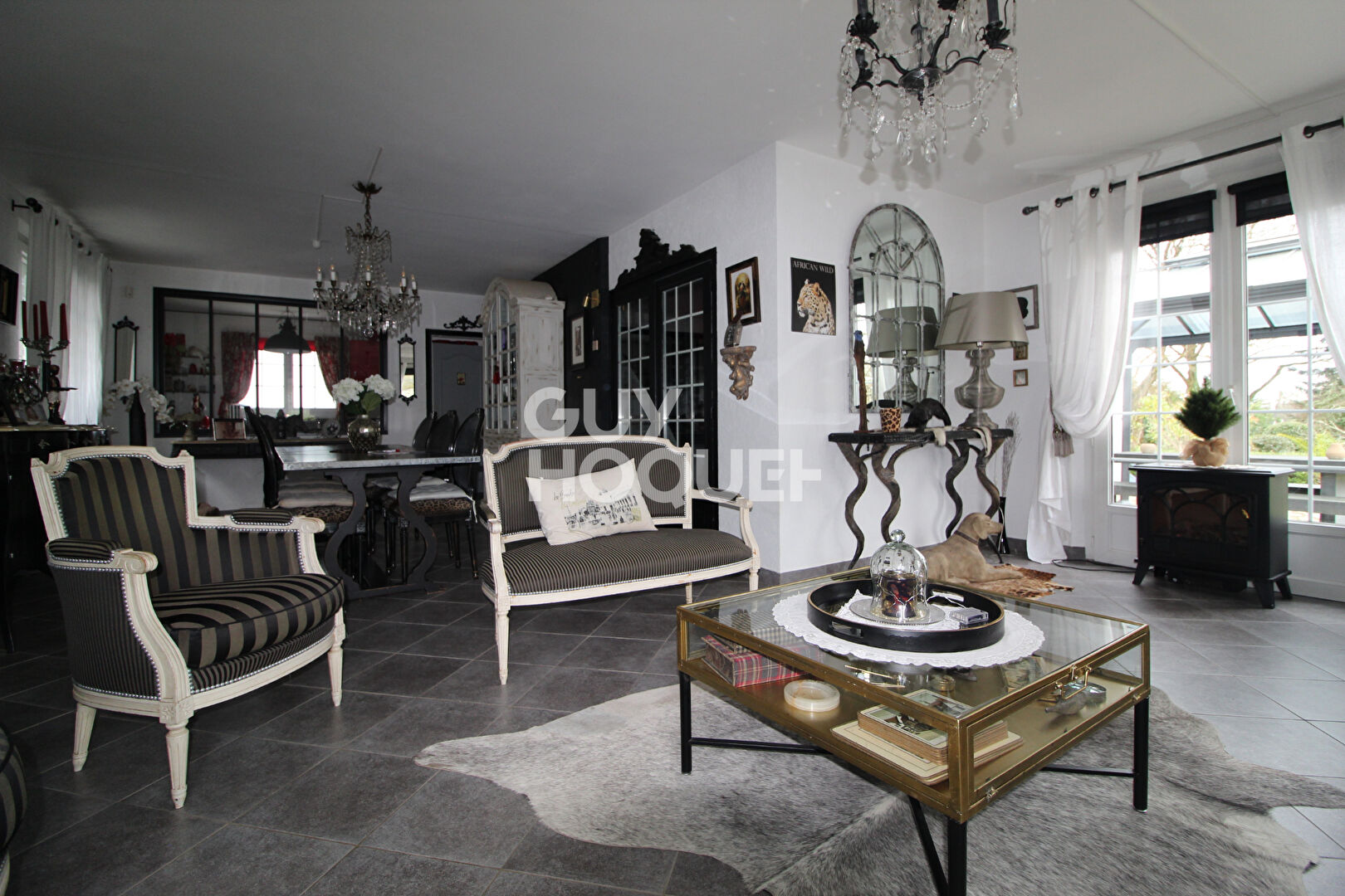 Sautron - Maison familiale 4 chambres avec sous-sol et très beau jardin arboré