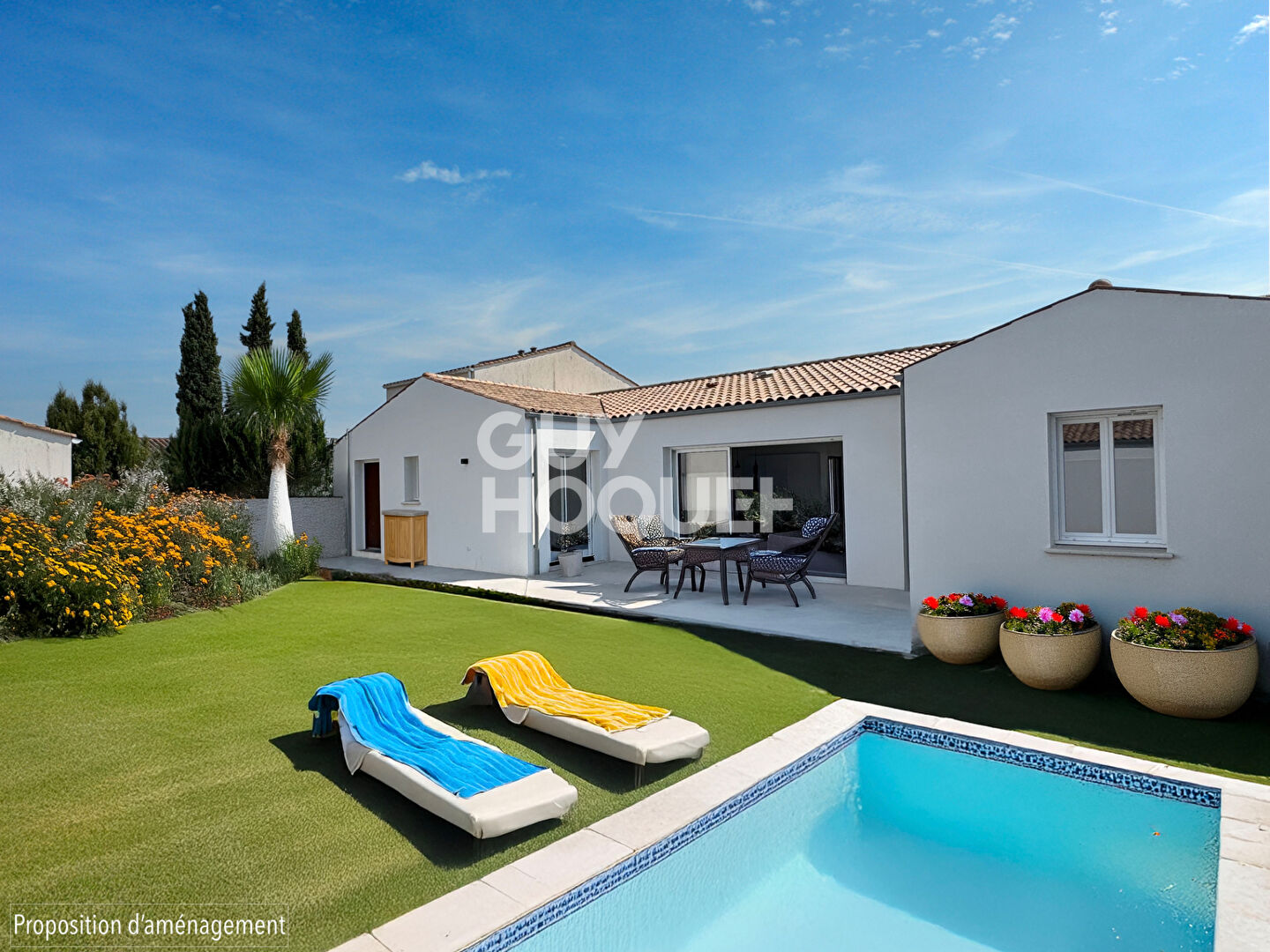 EXCLUSIVITÉ Maison plain-pied neuve avec garage double