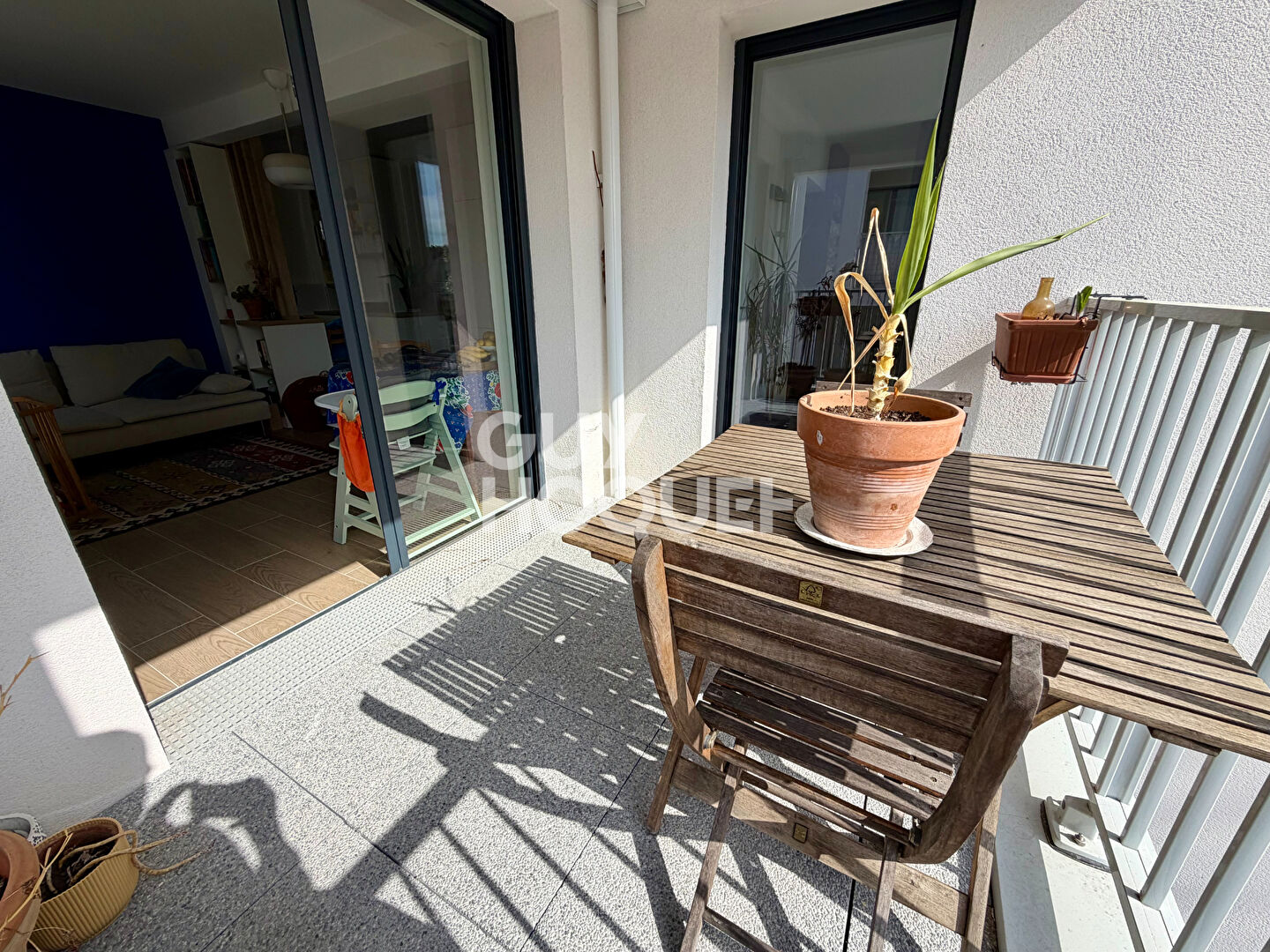 Appartement La Rochelle 3 pièce(s) aux portes du centre-ville avec balcon