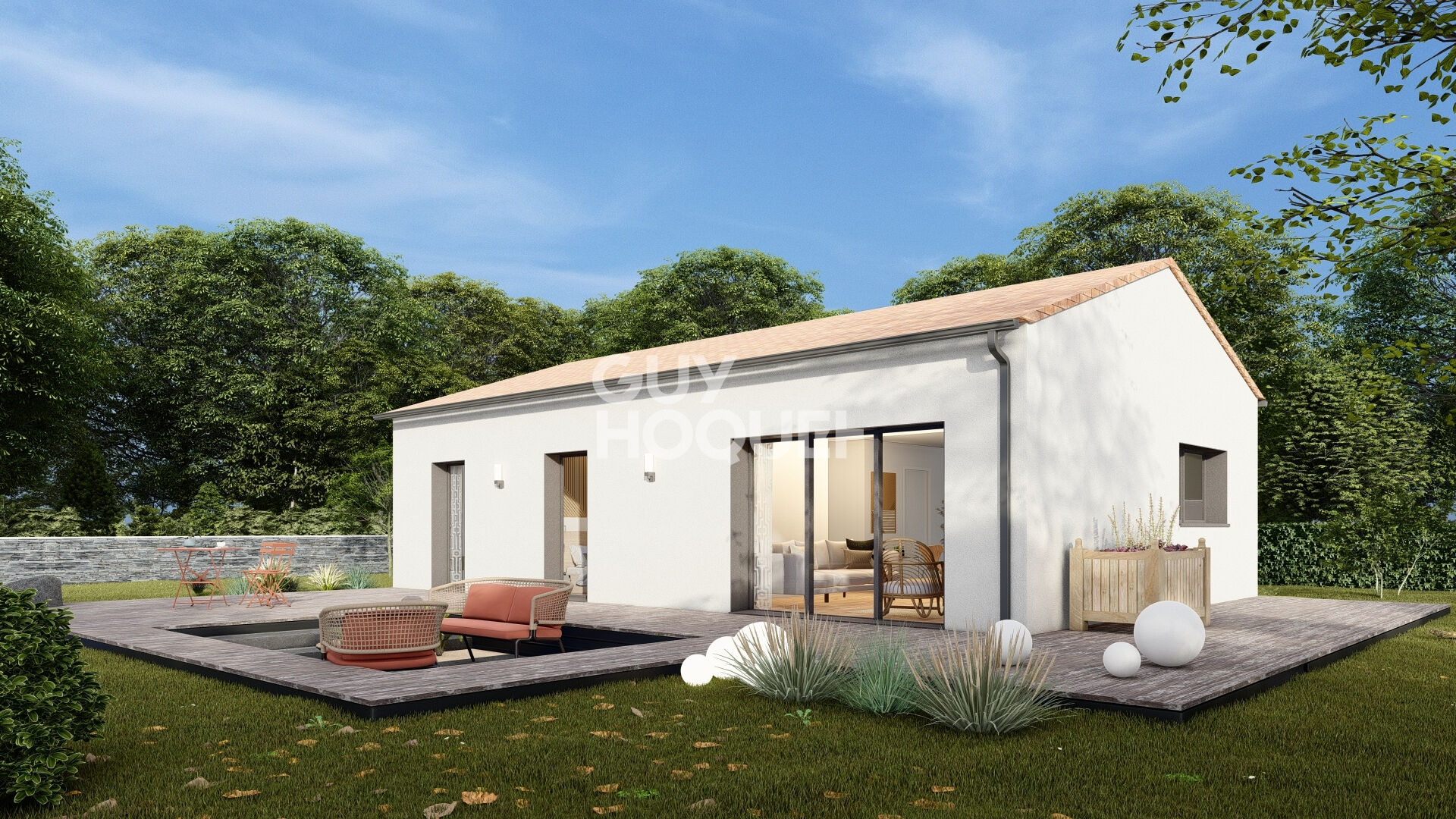 Terrain  588 m2 - Lot 3