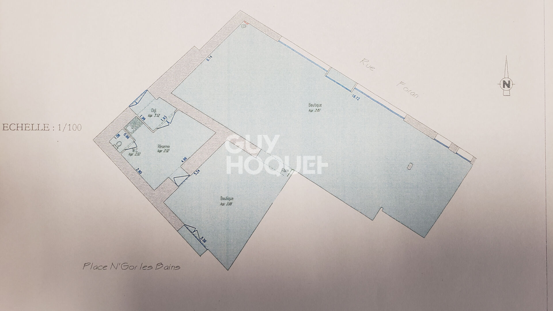 Local commercial La Tremblade 145 m2