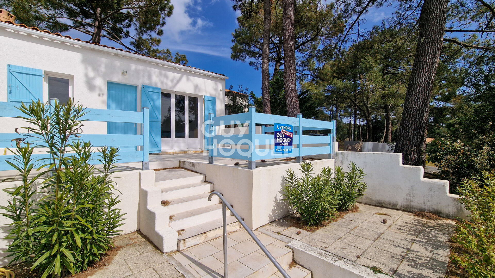 Maison à vendre à LA PALMYRE ((17570) - plain pied, 2 chambres, proche mer