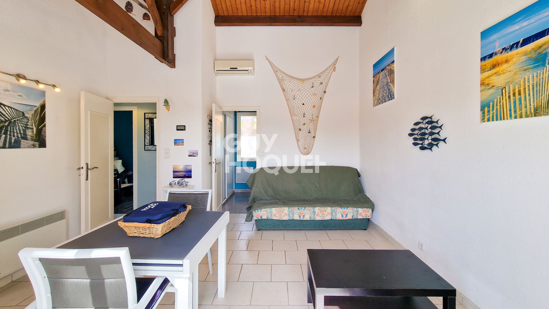 Maison à vendre à LA PALMYRE ((17570) - plain pied, 2 chambres, proche mer