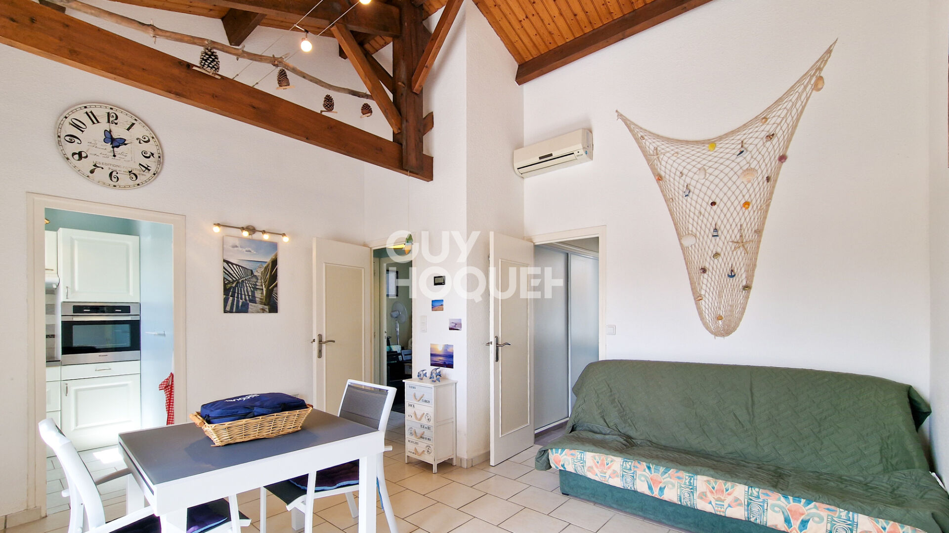 Maison à vendre à LA PALMYRE ((17570) - plain pied, 2 chambres, proche mer