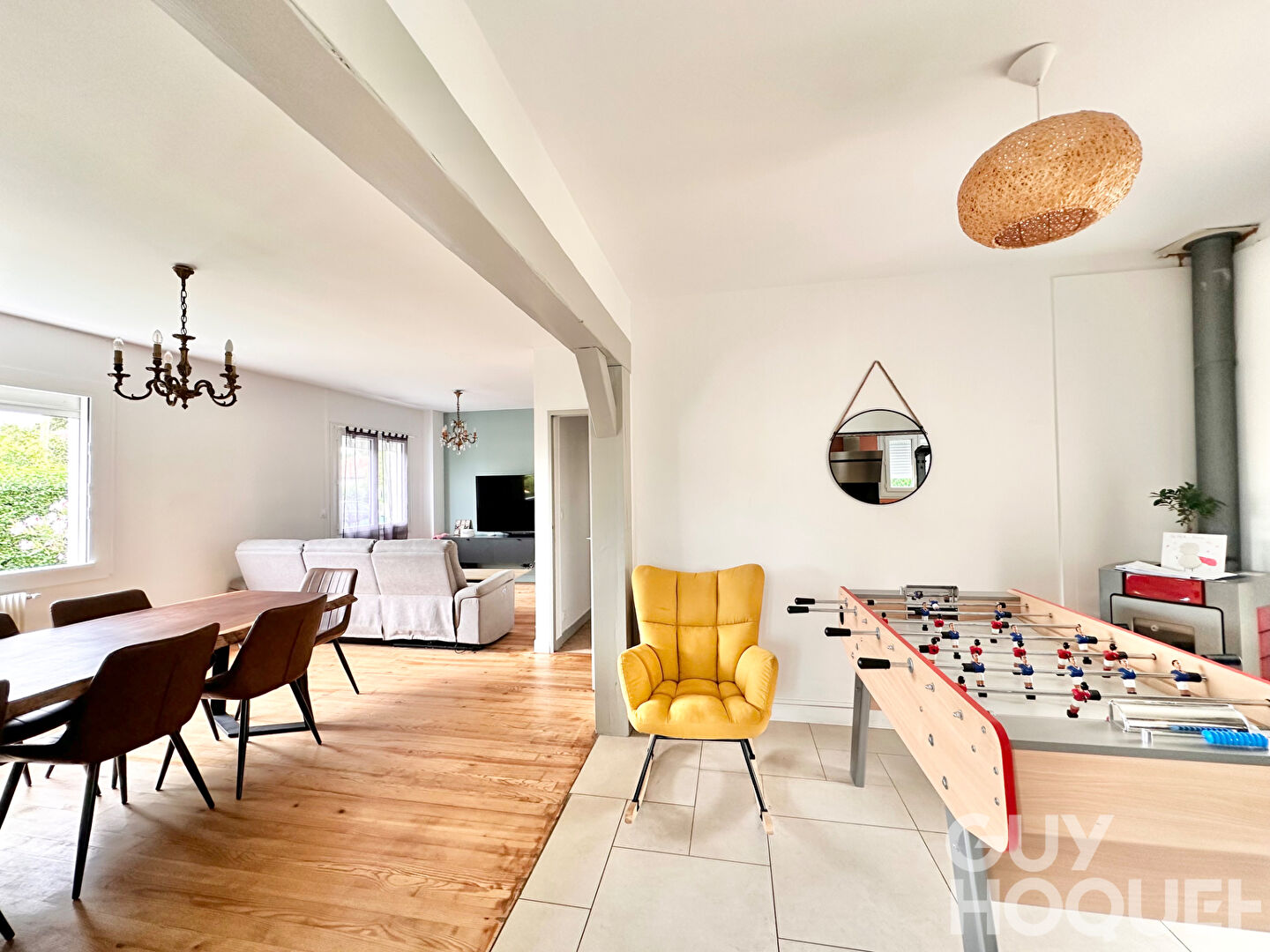 Maison de plain pied sur Orthez 87 m² avec garage et jardin