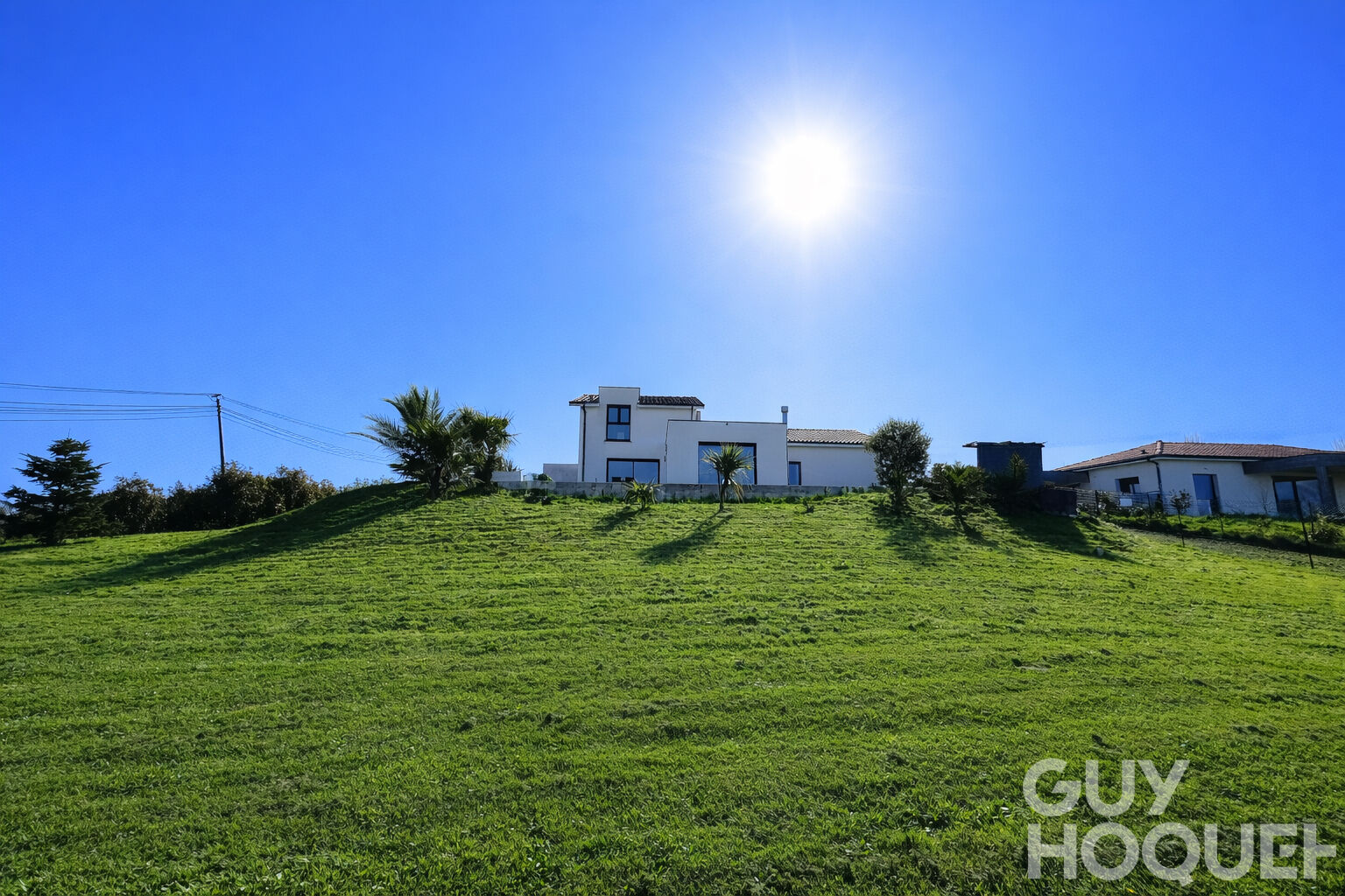 Maison contemporaine 148 m² proche ORTHEZ avec piscine et garage