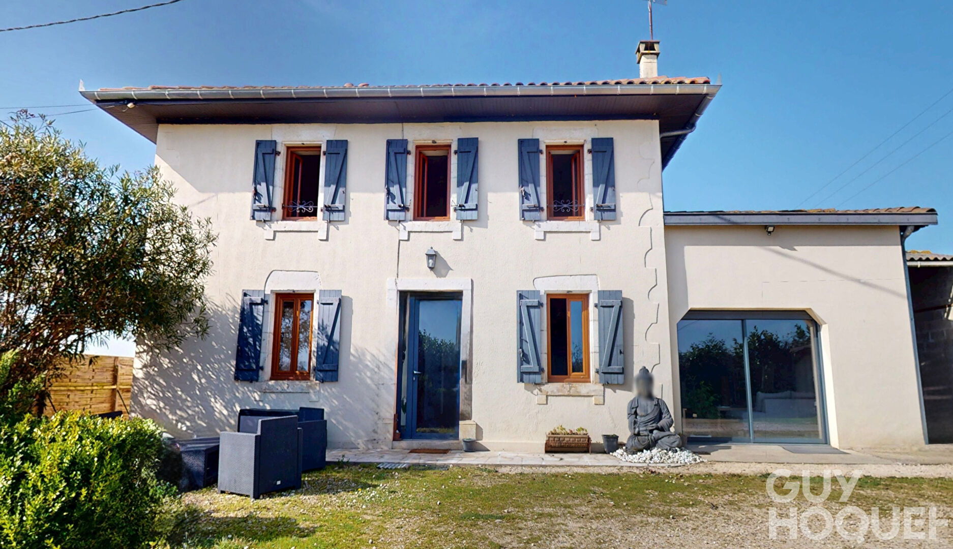 Maison de maitre, 140 m², 4 chambres avec jardin